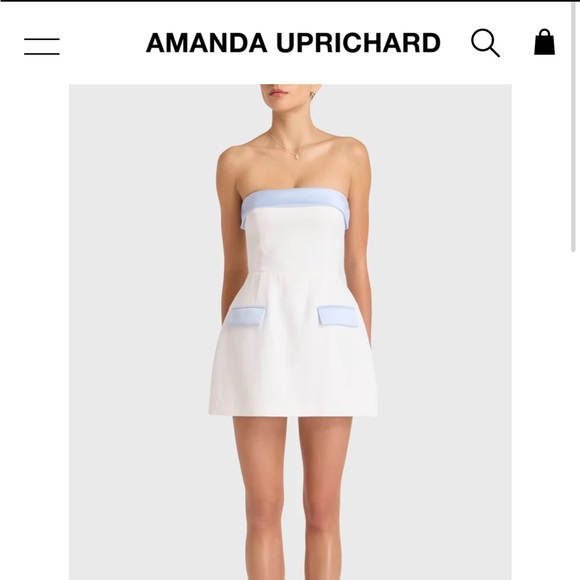 Amanda Uprichard Lucienne Skort Romper - Picture 1 of 3